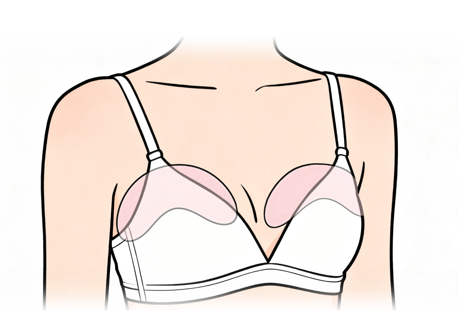cooling bra insert